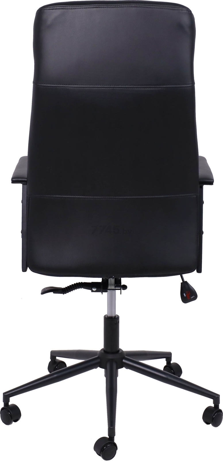 Кресло компьютерное AKSHOME Edison кожзам черный (104695) - Фото 5