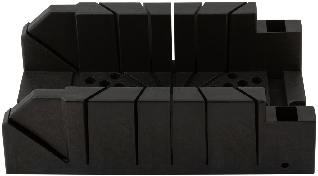 Стусло пластиковое 310х120 мм FIT Профи с эксцентриками черное (41255) - Фото 2