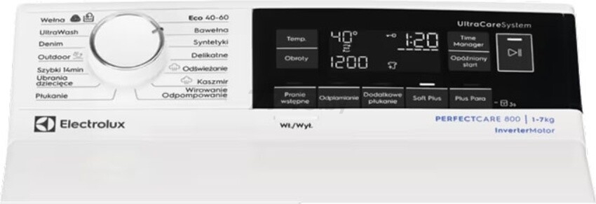 Стиральная машина ELECTROLUX EW8TN3372P - Фото 2