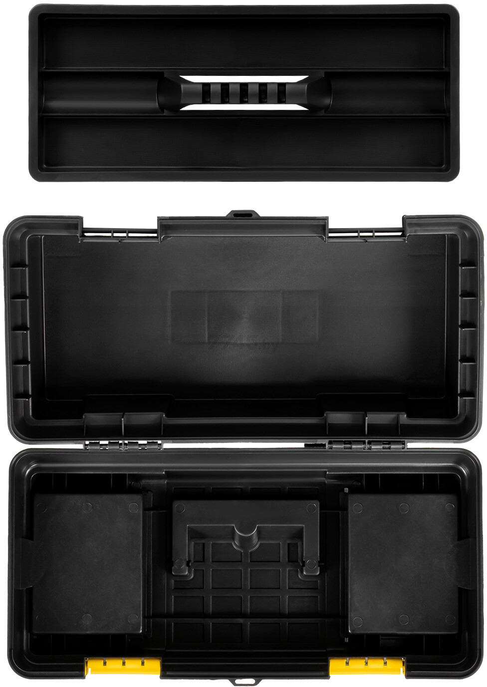 Ящик для инструментов пластиковый KOLNER KBOX 19/2 485х215х245 мм с клапанами (8110100060) - Фото 5