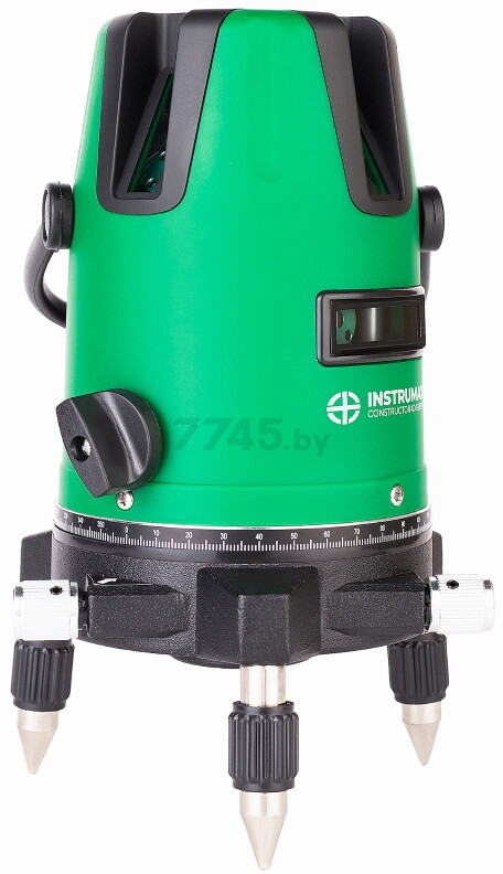 Уровень лазерный INSTRUMAX Constructor 4D Green (IM0140) - Фото 3