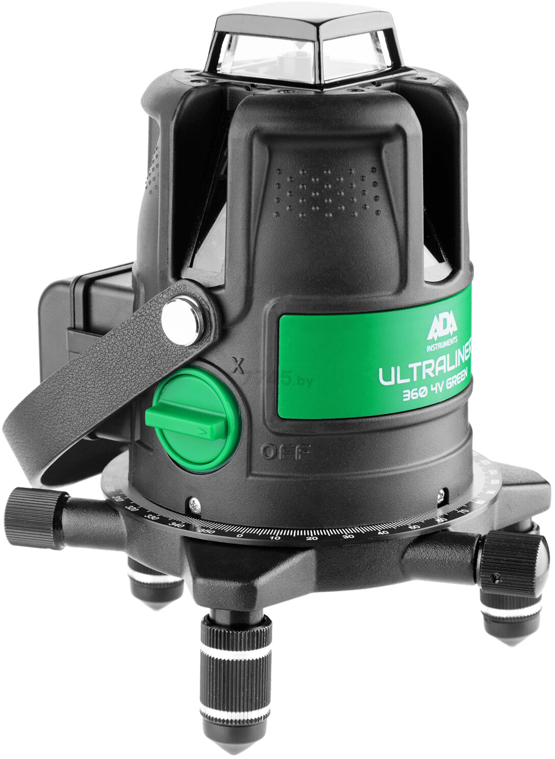 Уровень лазерный ADA INSTRUMENTS ULTRALiner 360 4V Green (A00540) - Фото 8