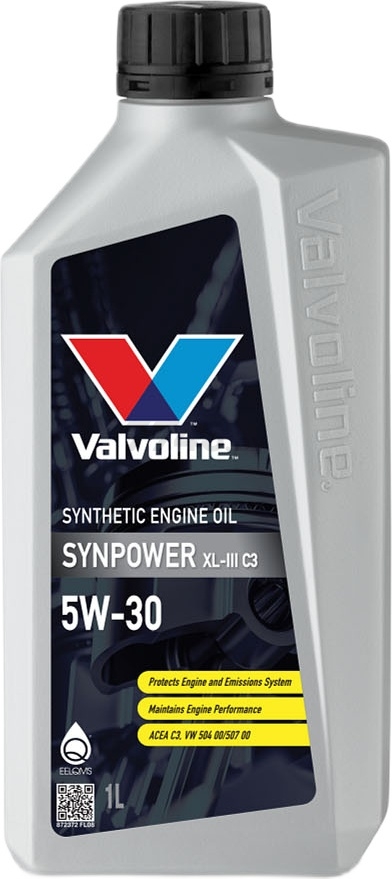 Моторное масло 5W30 синтетическое VALVOLINE SynPower XL-III C3 1 л (872372)