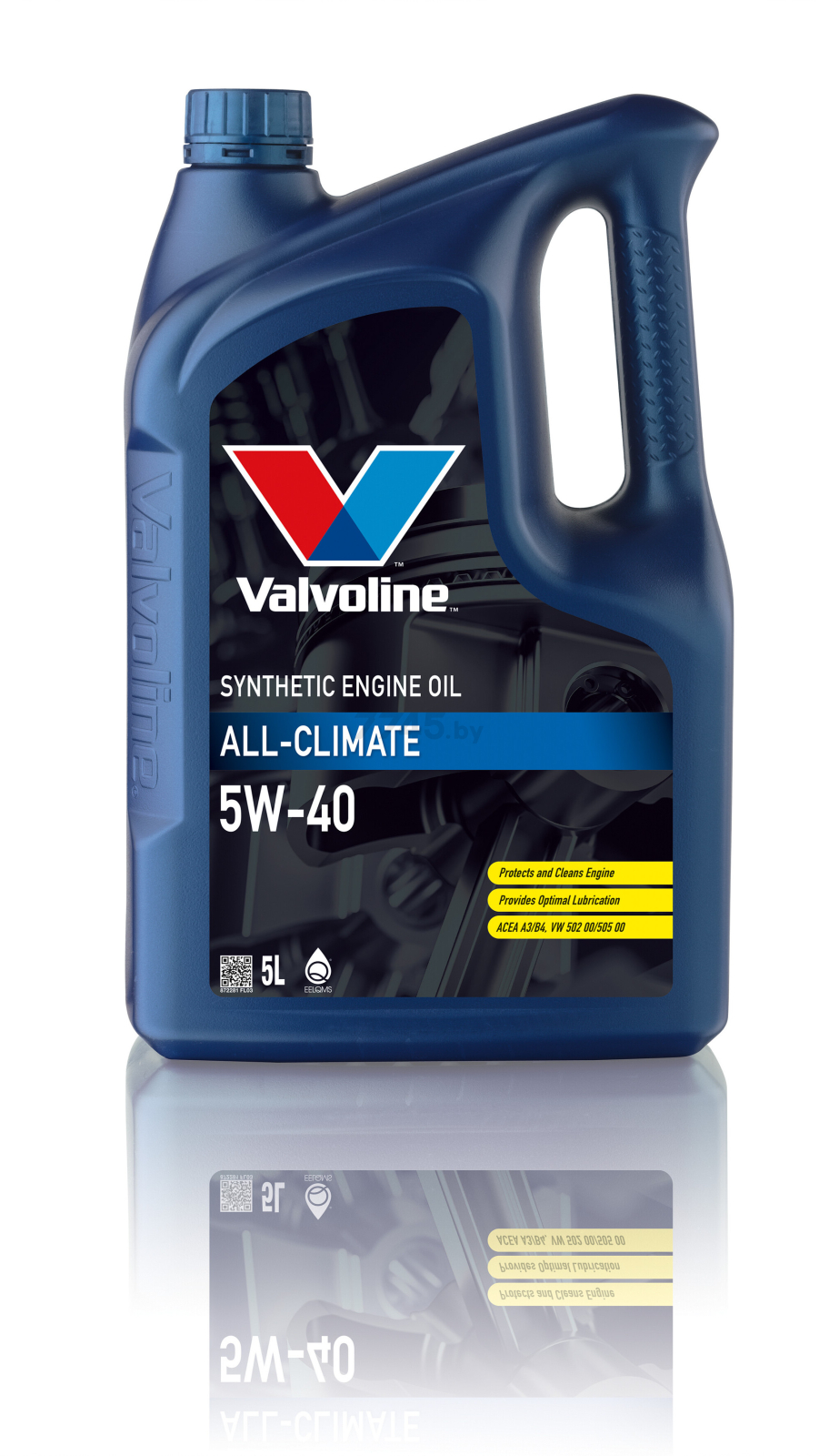 Моторное масло 5W40 синтетическое VALVOLINE All-Climate 5 л (872281)