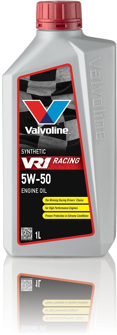 Моторное масло 5W50 синтетическое VALVOLINE VR1 Racing 1 л (873433)