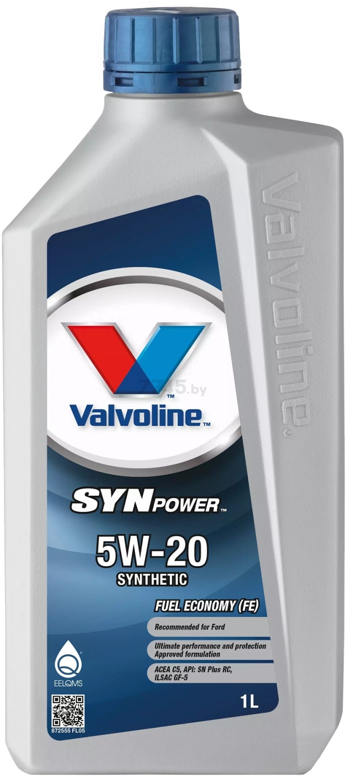 Моторное масло 5W20 синтетическое VALVOLINE SynPower FE 1 л (872555)