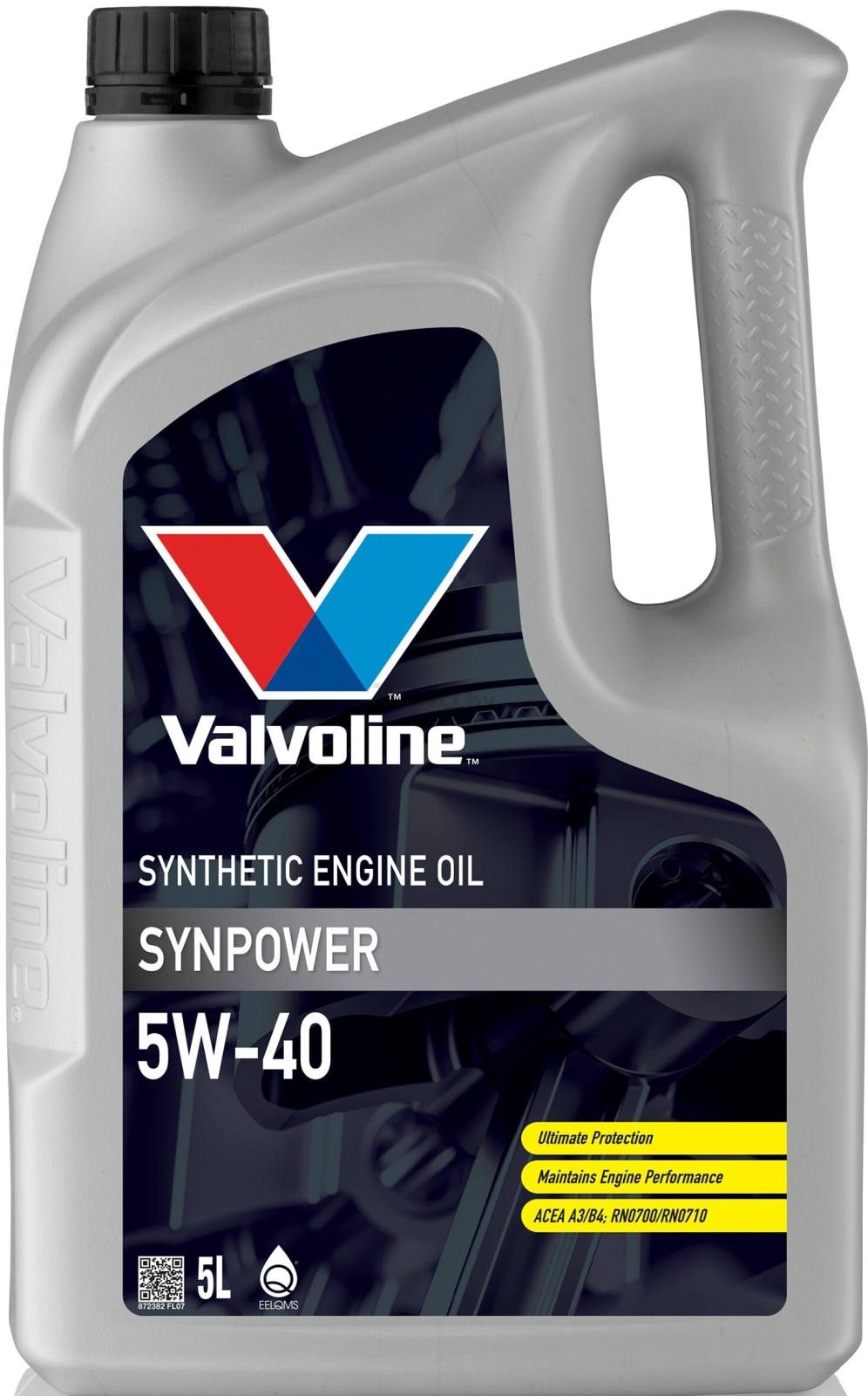 Моторное масло 5W40 синтетическое VALVOLINE SynPower 5 л (872382)