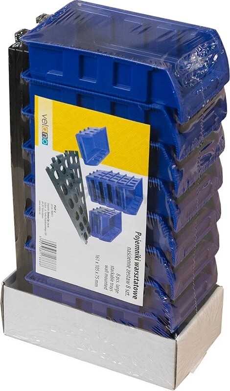 Набор контейнеров для мастерской VELANO PGP 2 8 штук (960911) - Фото 2