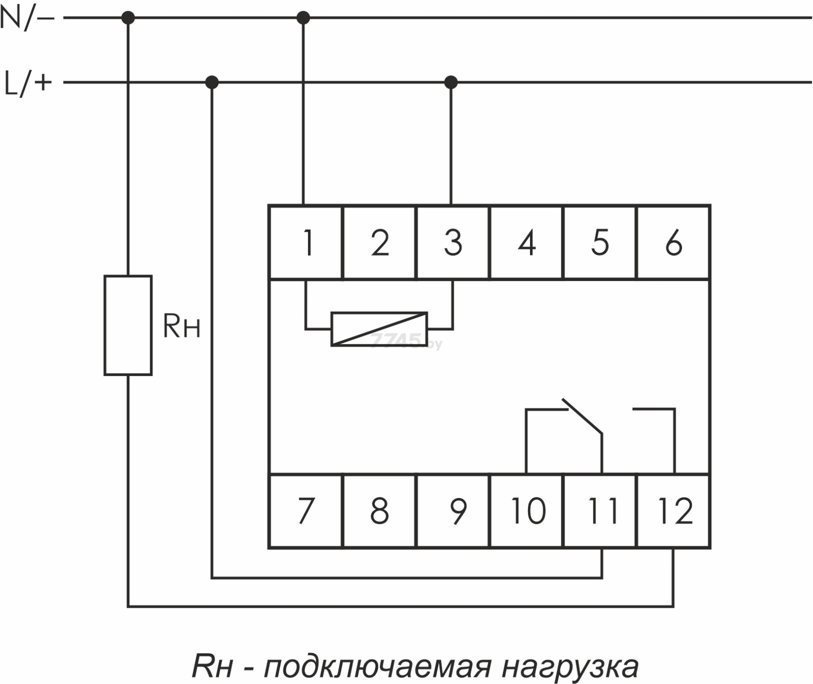 Реле времени программируемое ЕВРОАВТОМАТИКА PCR-513U (EA02.001.004) - Фото 2