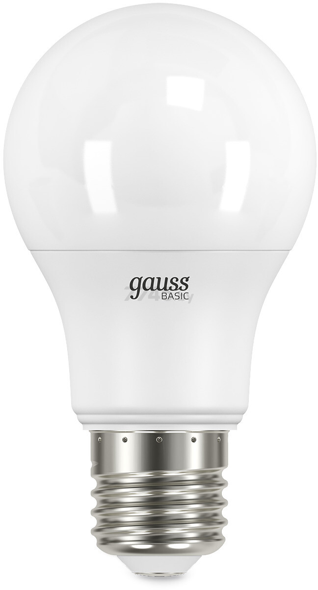 Лампа светодиодная E27 GAUSS Basic 9 Вт 4000K (10202292)