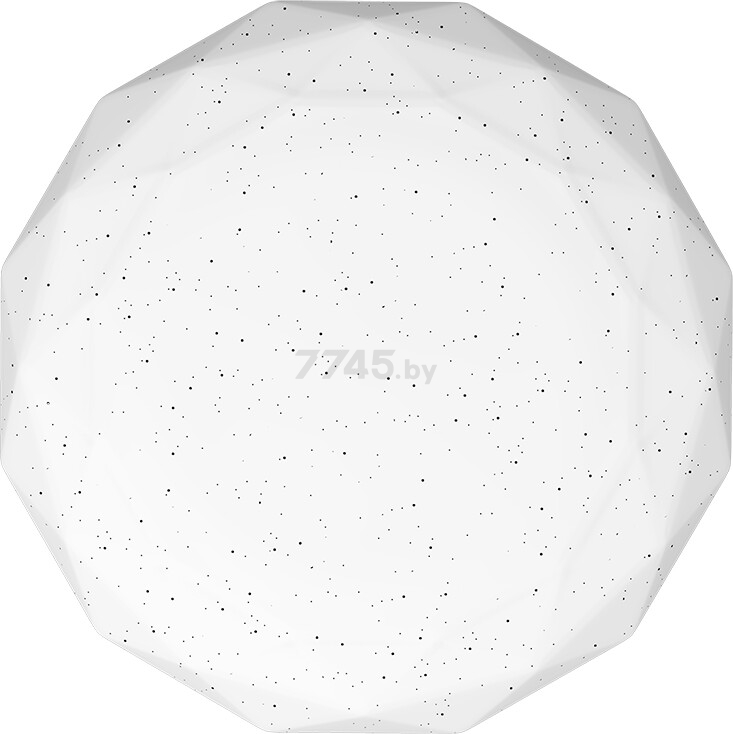 Светильник накладной светодиодный 24 Вт 4000 К GAUSS Basic Space Diamond НПС (995439224) - Фото 4