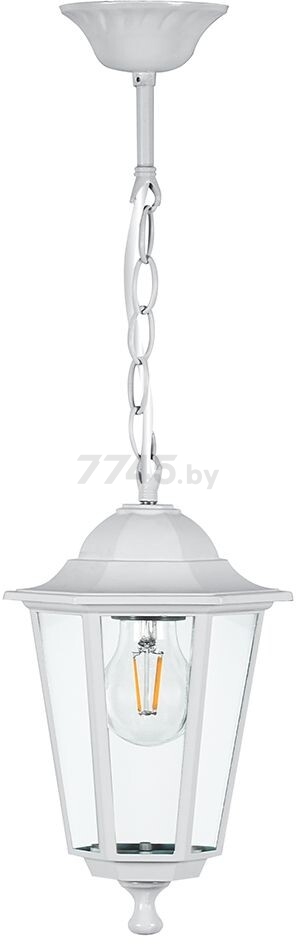 Светильник садовый подвесной FERON PL6105 60 Вт белый (11059)