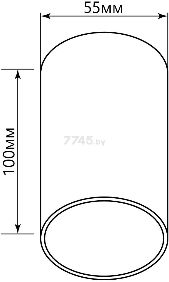 Светильник точечный накладной FERON ML176 MR16 белый (40509) - Фото 3