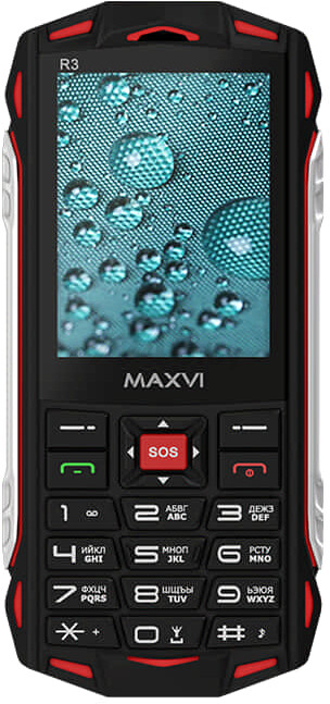 Мобильный телефон MAXVI R3 Red