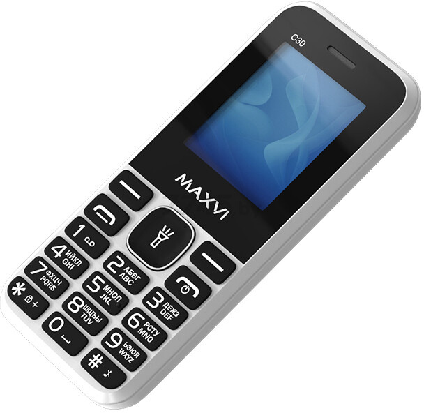 Мобильный телефон MAXVI C30 White - Фото 4