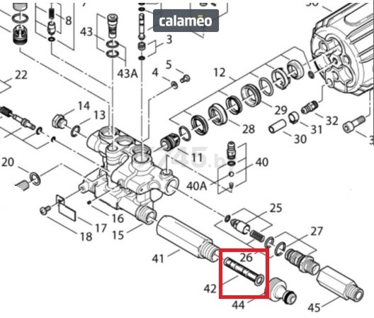 Фильтр для очистителя высокого давления NILFISK-ALTO Pos 4 (301003072)