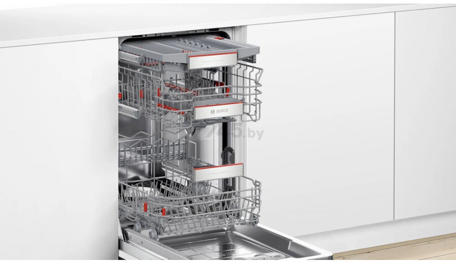 Машина посудомоечная встраиваемая BOSCH SPV6YMX08E - Фото 2