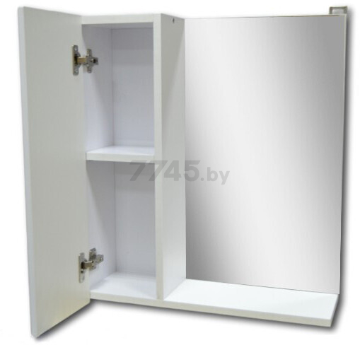 Шкаф с зеркалом для ванной ГАММА 09Ф8 левый (5218) - Фото 2
