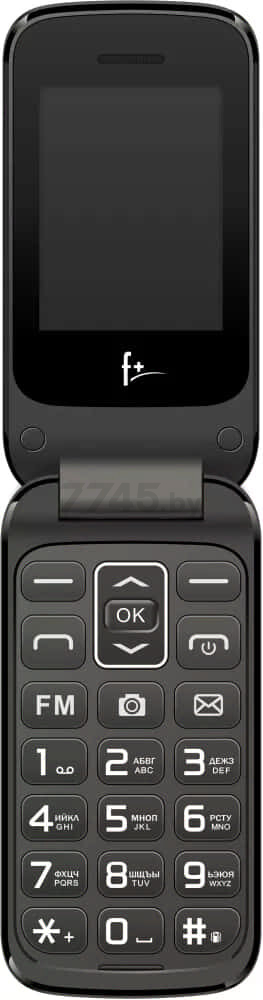 Мобильный телефон F+ Flip 240 Black - Фото 2