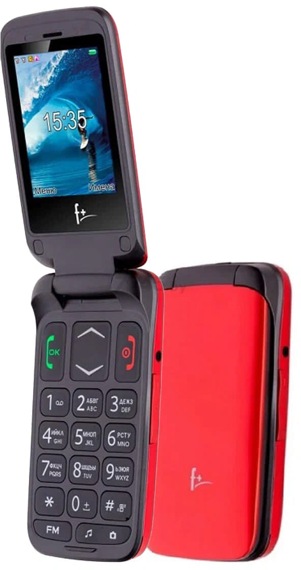 Мобильный телефон F+ Ezzy Trendy 1 Red - Фото 3