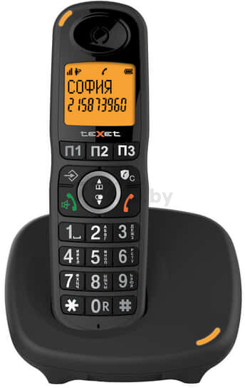 Радиотелефон TEXET TX-D8905A Черный