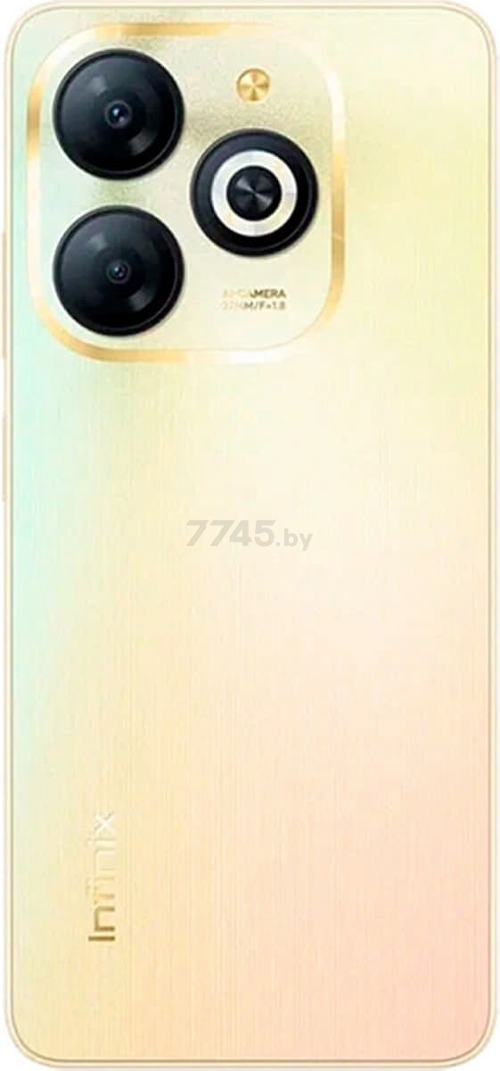 Смартфон INFINIX Smart 8 4GB/128GB Shiny Gold (X6525/4-128/SHINY GO) - Фото 6