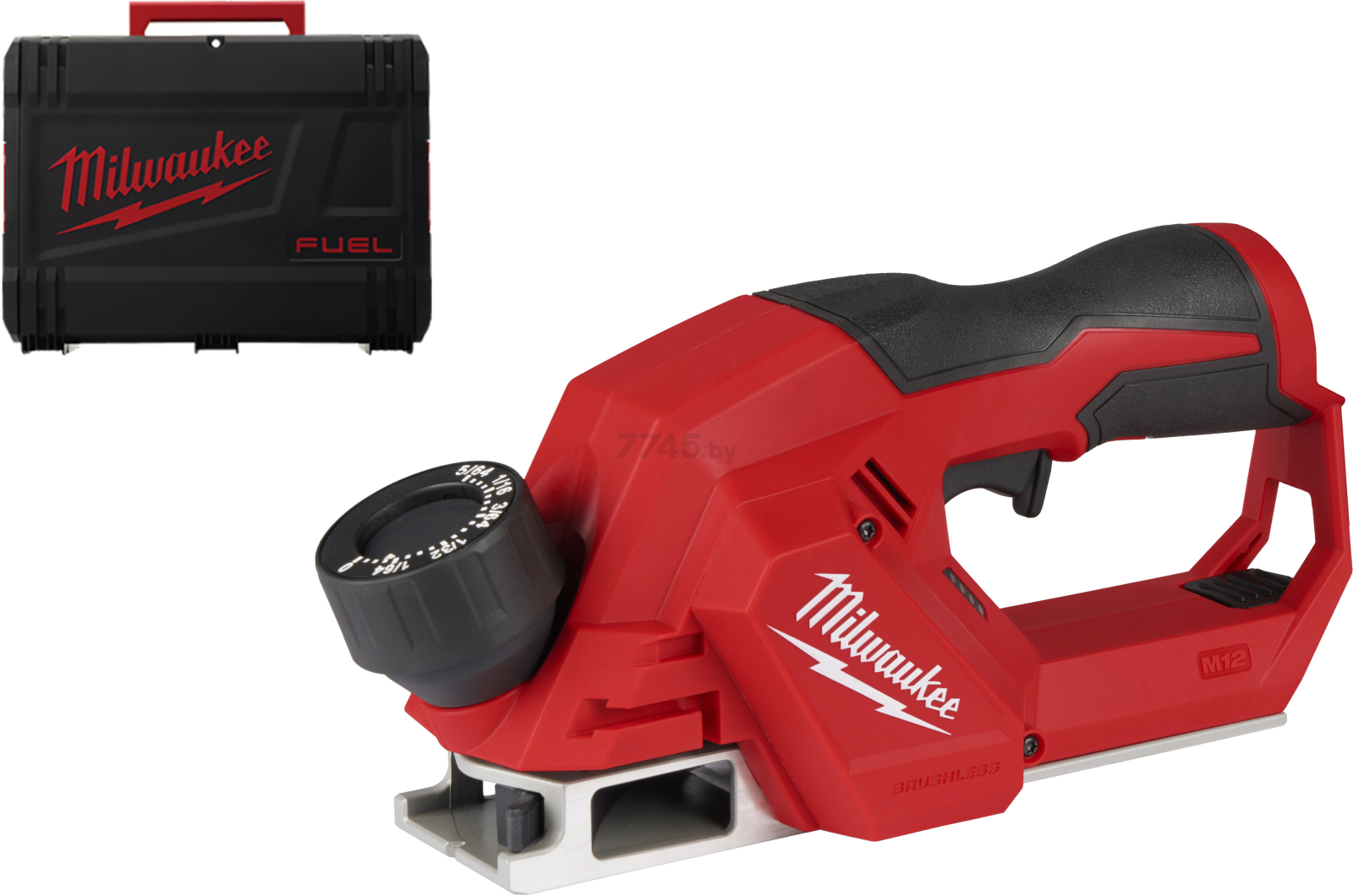 Рубанок аккумуляторный MILWAUKEE M12 BLP-0X (4933492850)