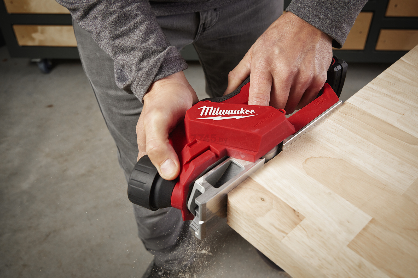 Рубанок аккумуляторный MILWAUKEE M12 BLP-0X (4933492850) - Фото 15