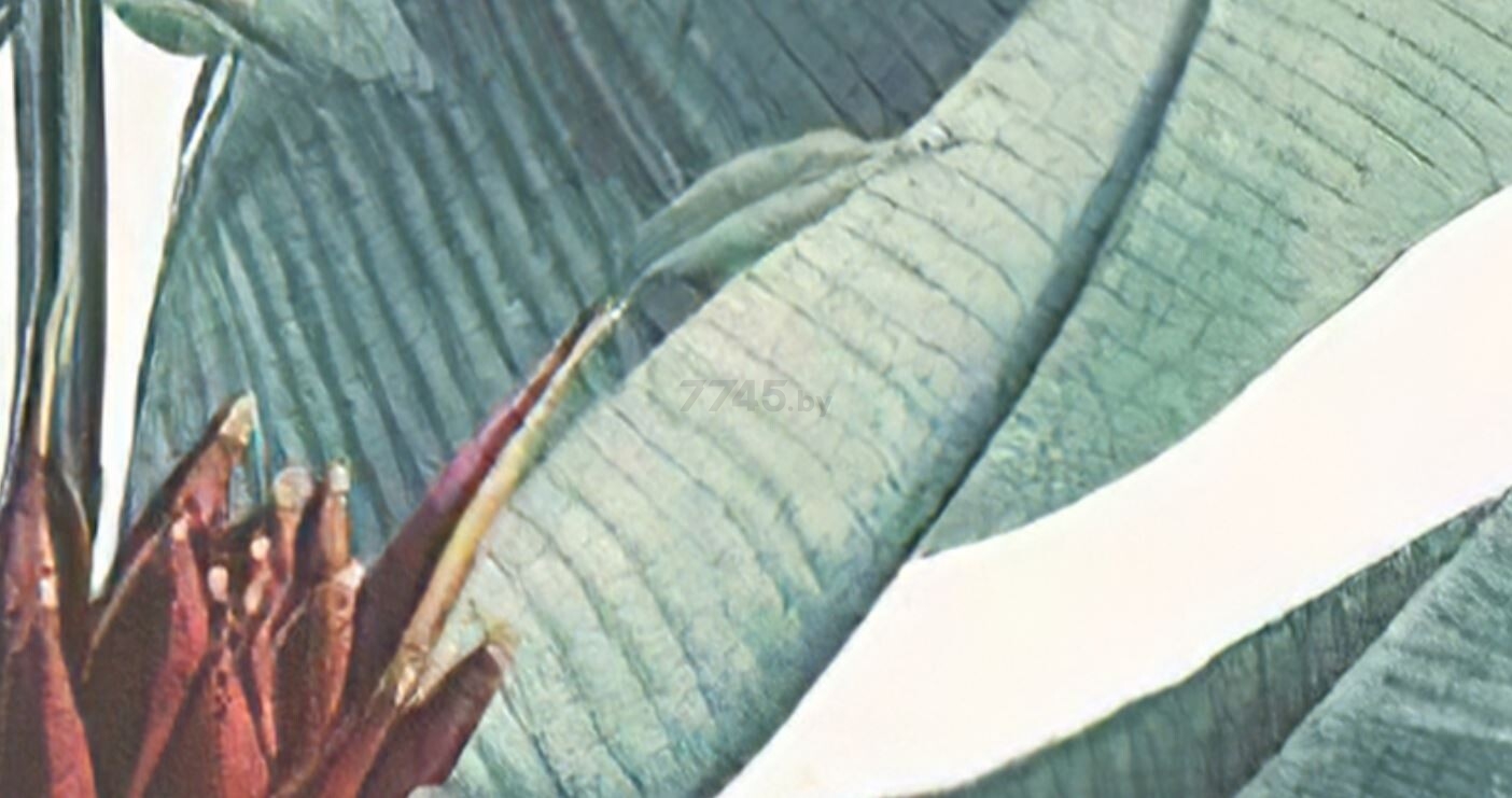 Фотообои флизелиновые ФАБРИКА ФРЕСОК Тропические пальмовые листья 300x270 см (273270) - Фото 5