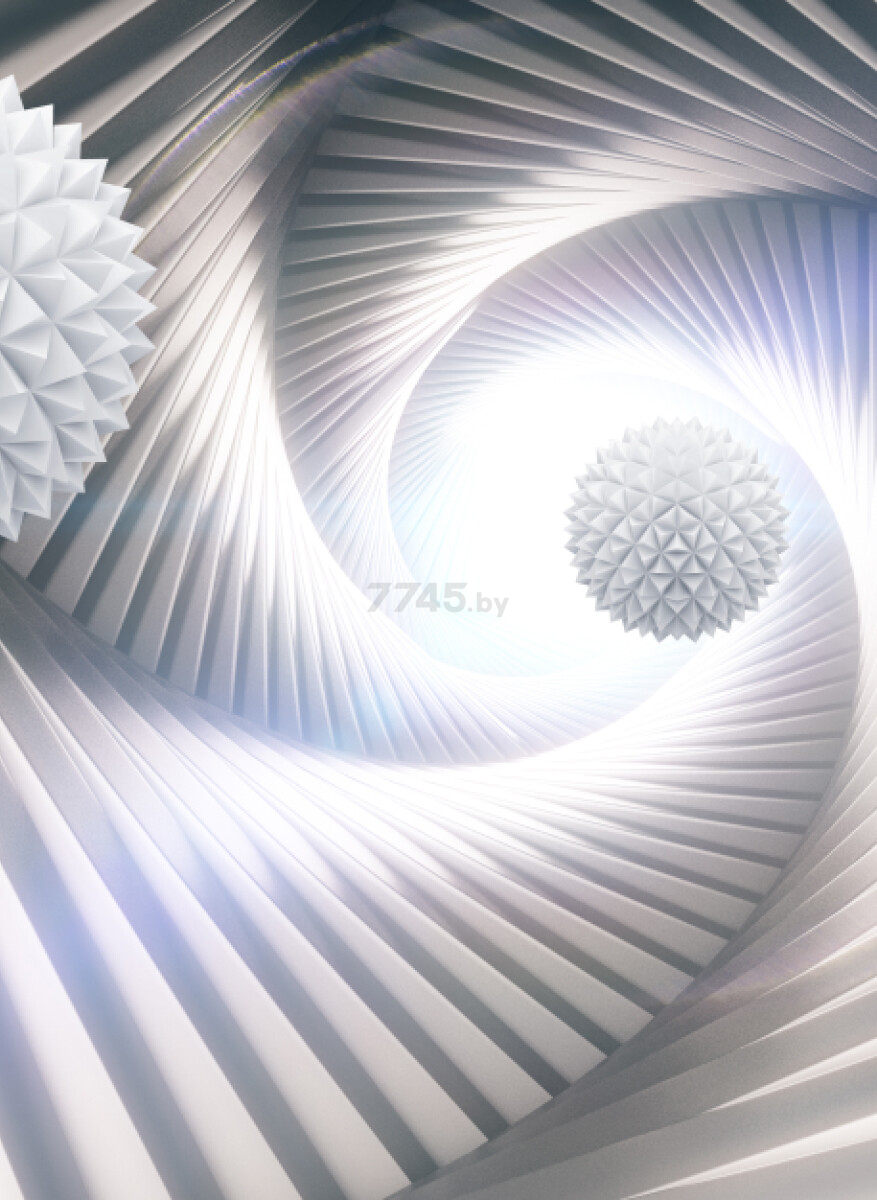 Фотообои флизелиновые ФАБРИКА ФРЕСОК 3D Шары в туннеле 200x265 см (72265)