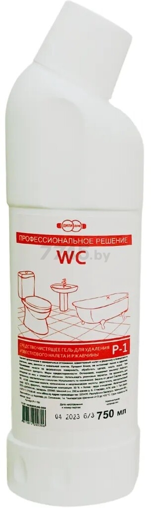 Средство чистящее для ванны ДИЛИ ДОМ Р-1 750 мл (Р-1 750)