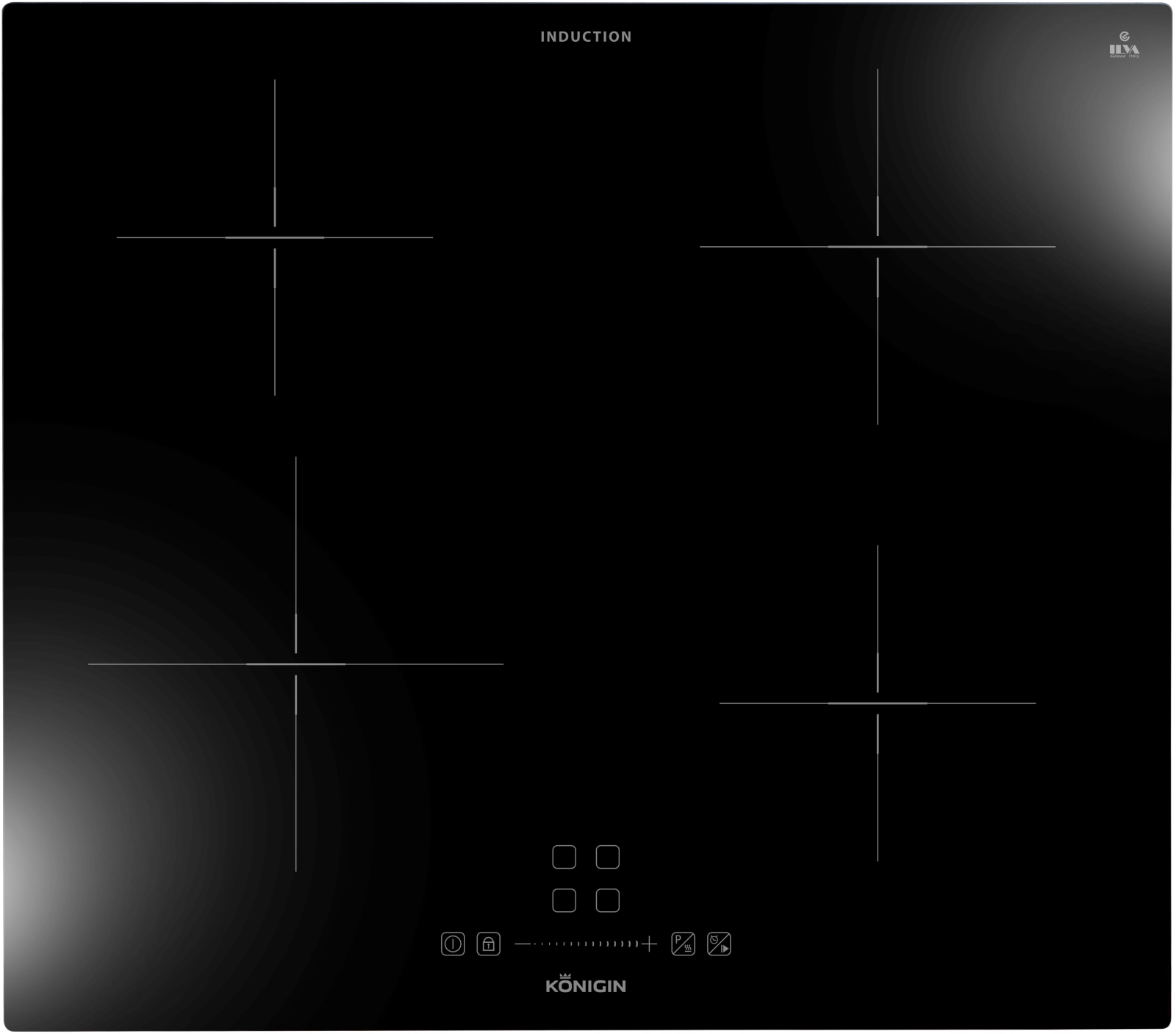 Панель варочная индукционная KONIGIN Lacerta I604 SBK (405005)