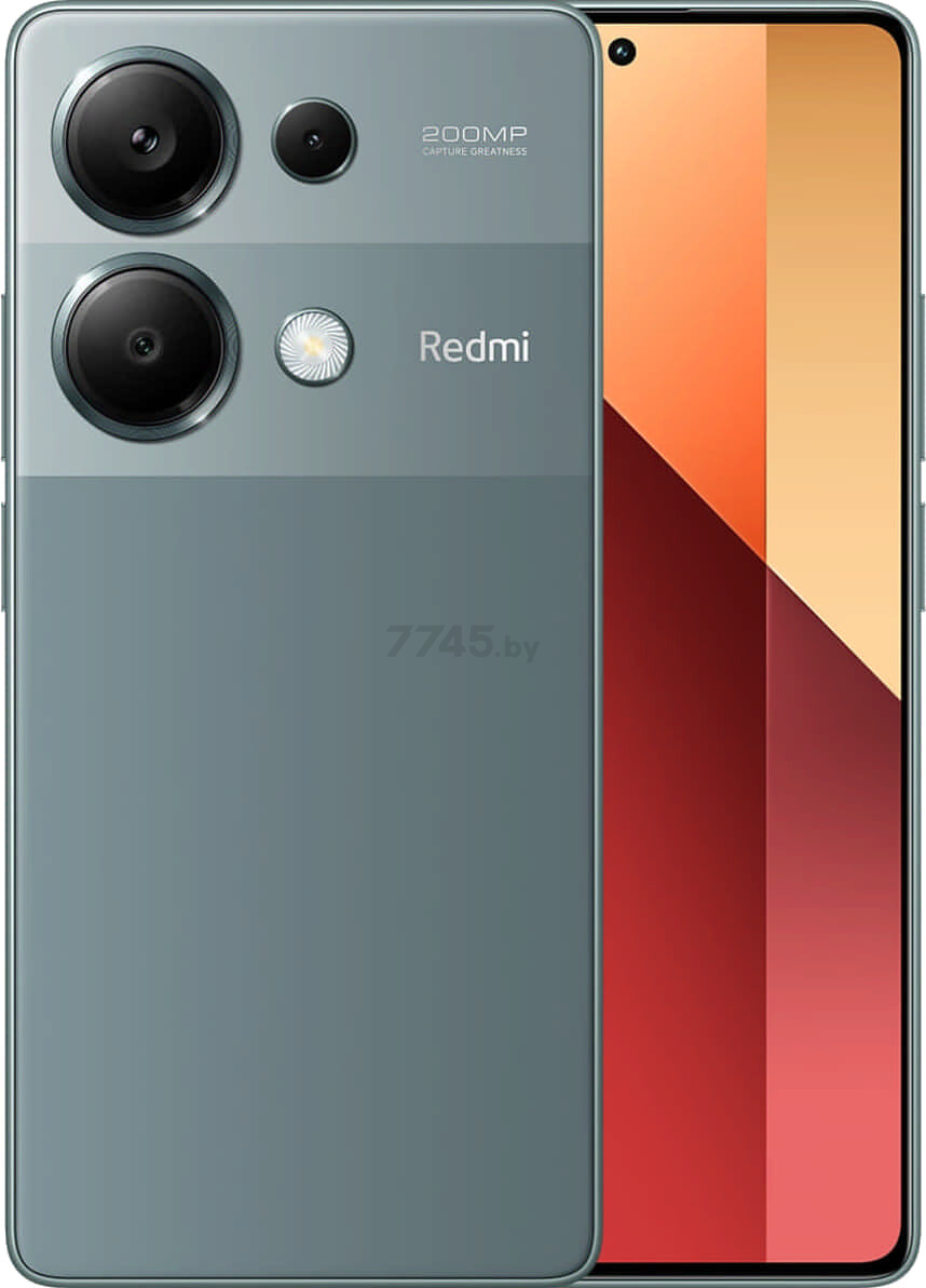 Смартфон XIAOMI Redmi Note 13 Pro 4G 8GB/256GB Forest Green (23117RA68G)