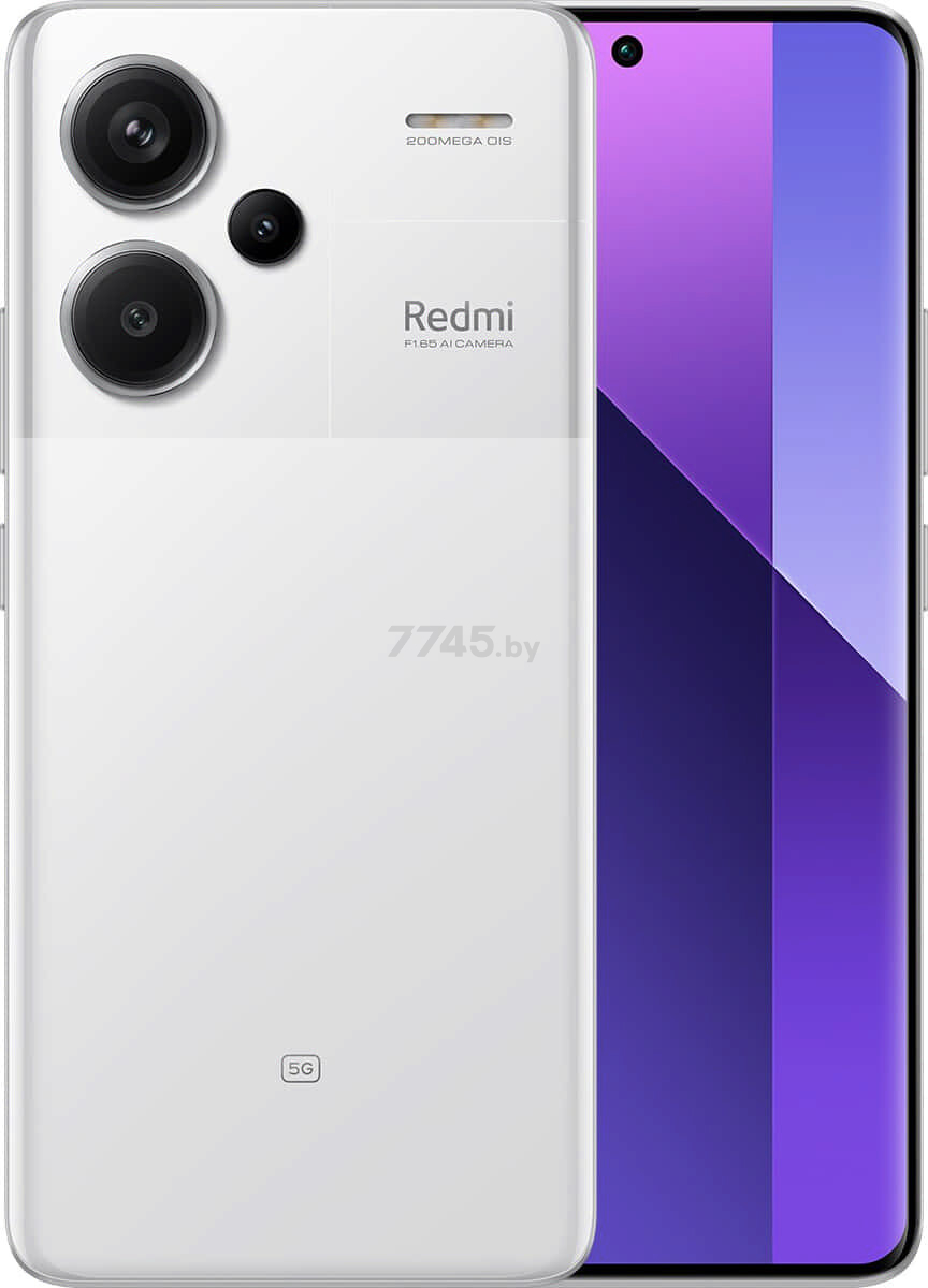 Смартфон XIAOMI Redmi Note 13 Pro+ 5G 12GB/512GB Moonlight White (23090RA98G)