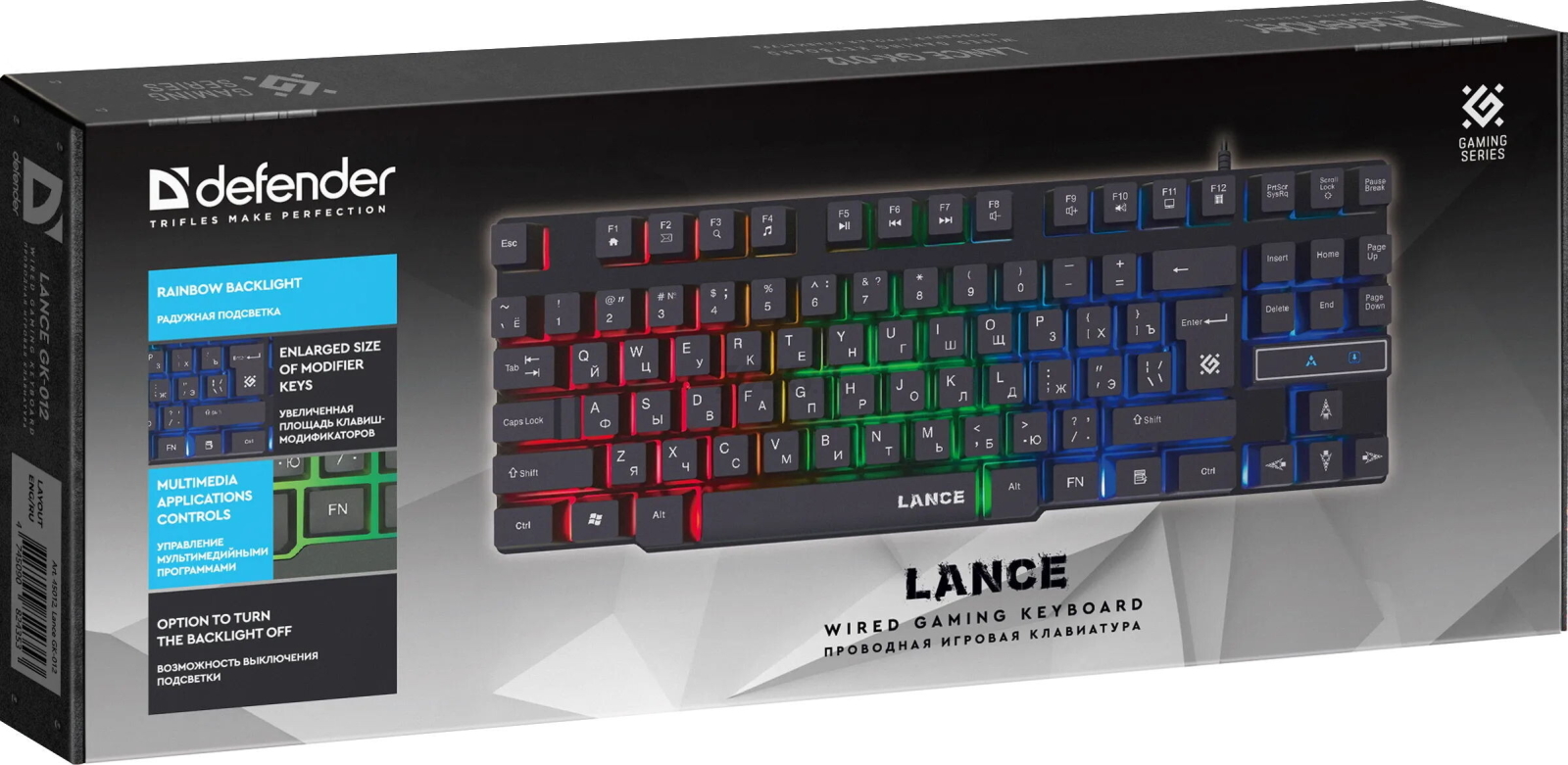 Клавиатура игровая DEFENDER Lance GK-012 (45012) - Фото 3