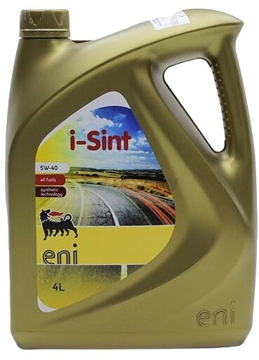 Моторное масло 5W40 синтетическое ENI I-Sint 4 л (ENI5W40I-SINT/4)