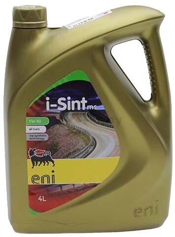 Моторное масло 5W30 синтетическое ENI I-Sint MS 4 л (ENI5W30I-SINTMS/4)