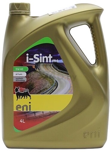 Моторное масло 5W40 синтетическое ENI I-Sint MS 4 л (ENI5W40I-SINTMS/4)