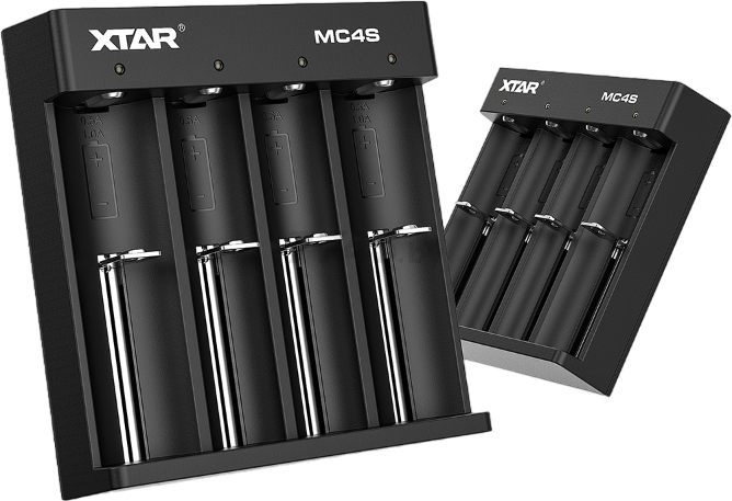 Зарядное устройство для аккумуляторов XTAR MC4S с USB кабелем - Фото 4