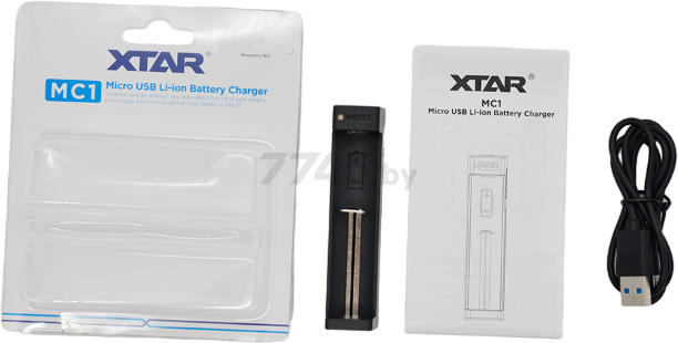 Зарядное устройство для аккумуляторов XTAR MC1 с USB кабелем - Фото 4