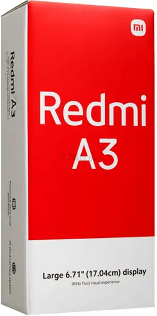 Смартфон XIAOMI Redmi A3 4GB/128GB Midnight Black (23129RN51X) - Фото 17