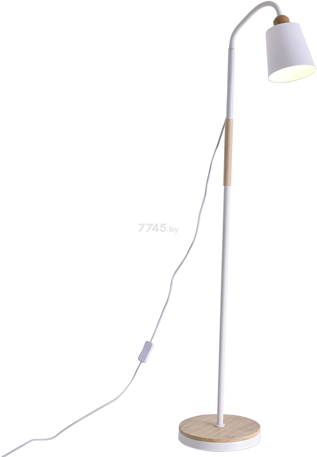 Торшер напольный KINK LIGHT Офелия белый (07031, 01) - Фото 2