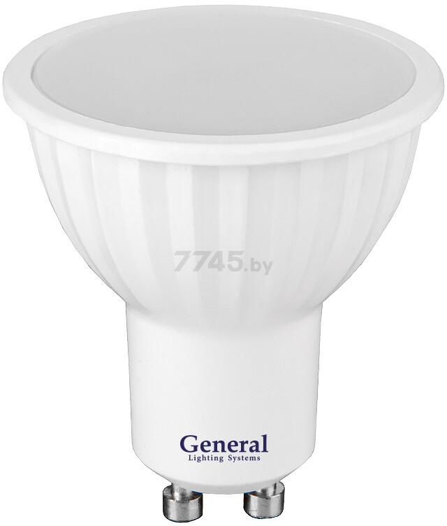 Лампа светодиодная GU10 GENERAL GLDEN-MR16-B-12-230-GU10-4000 (661464)