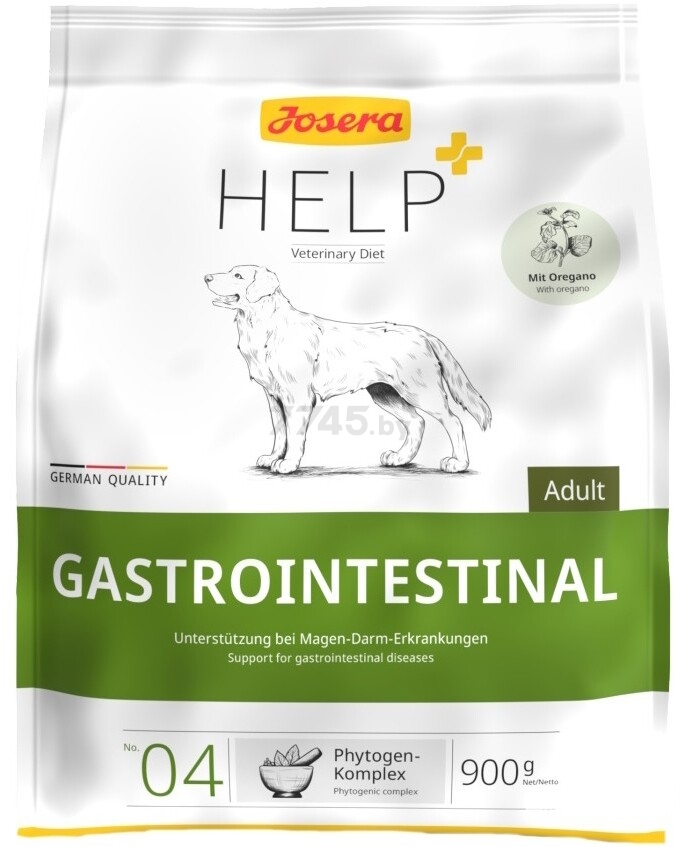Сухой корм для собак JOSERA Нelp Gastrointestinal Dog 0,9 кг (0961) - Фото 2