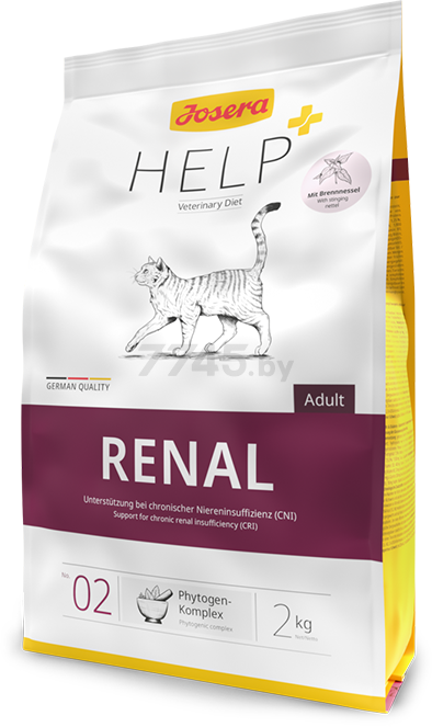 Сухой корм для кошек JOSERA Нelp Renal Cat 2 кг (0250) - Фото 2