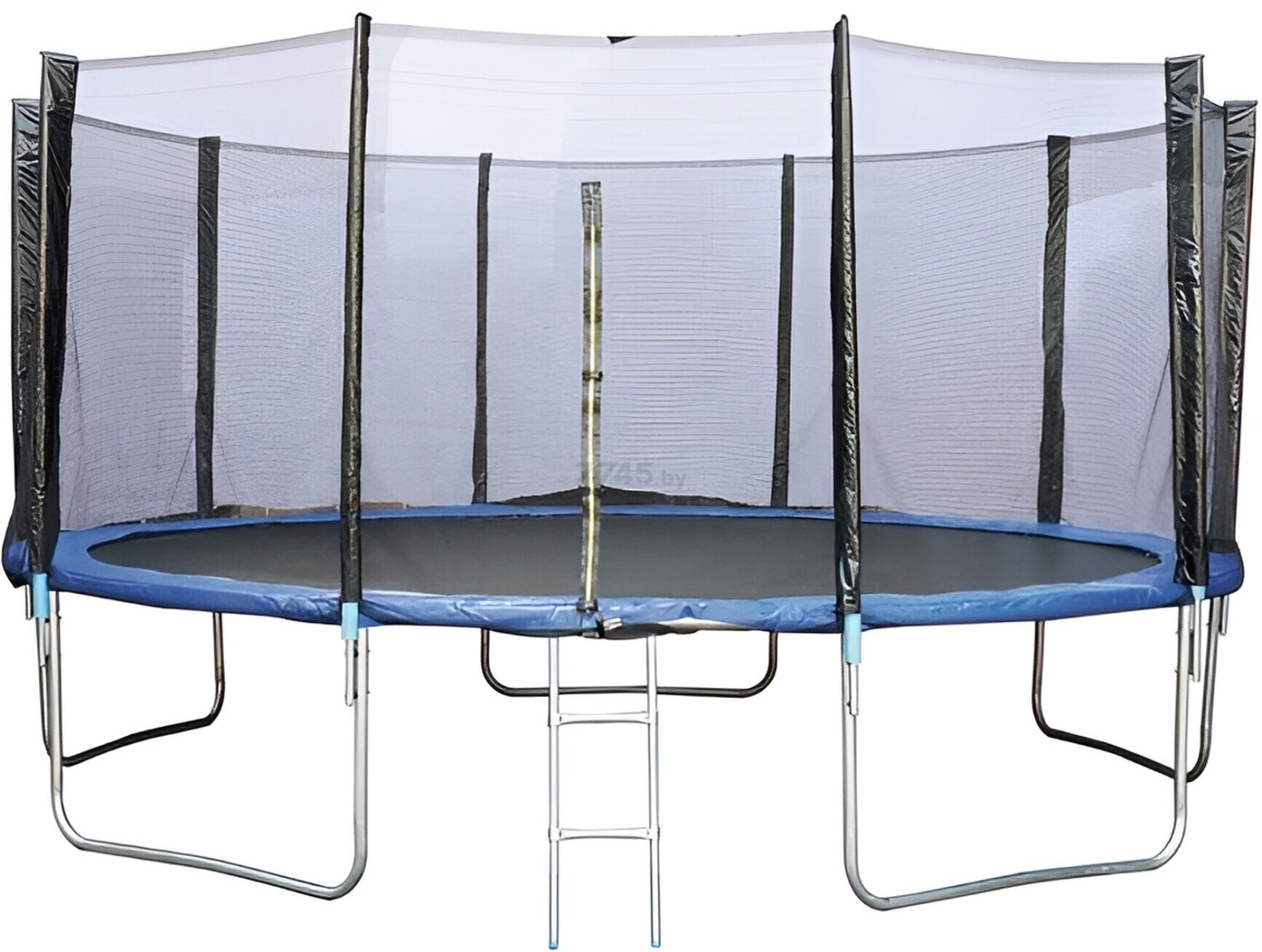 Батут ARIZONE D457,5 см с защитной сеткой и лестницей и Палатка детская Ракета (80-150500/12) - Фото 2