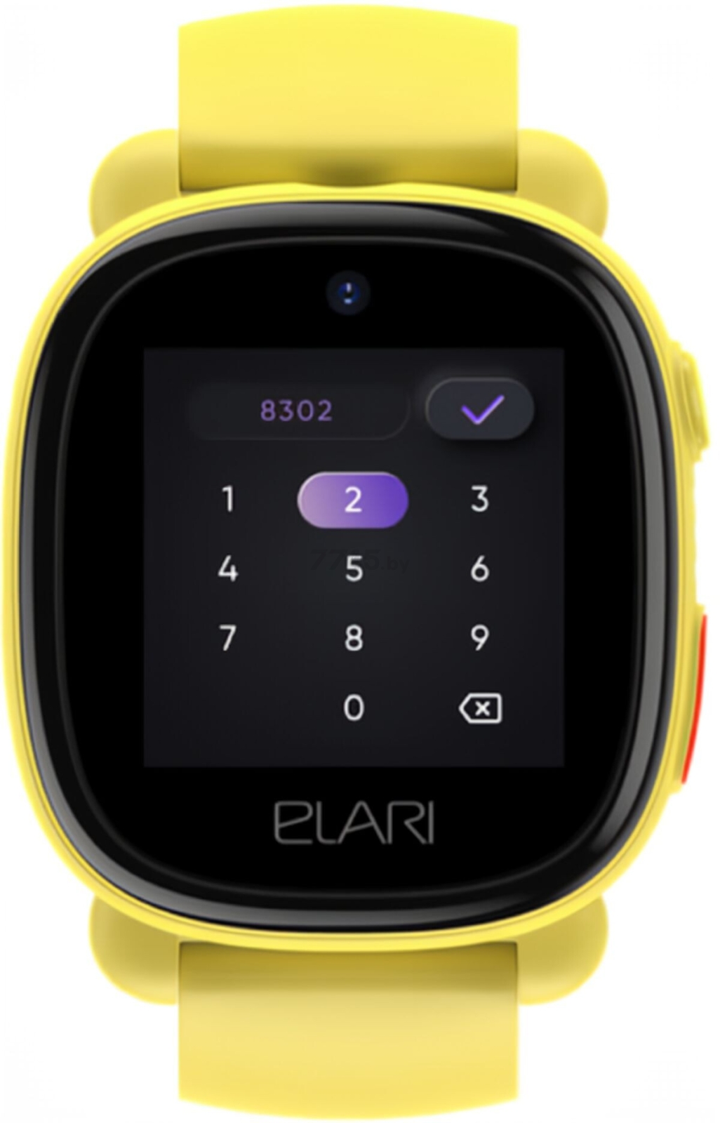 Умные часы детские ELARI KidPhone 4G Lite Yellow - Фото 5