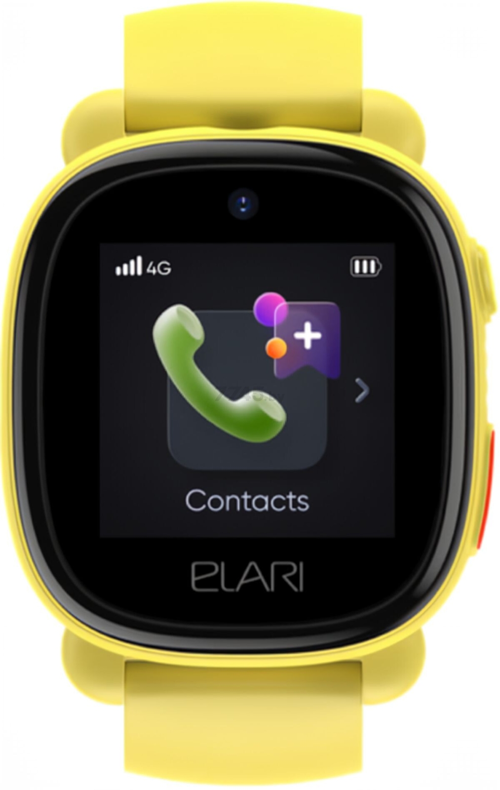 Умные часы детские ELARI KidPhone 4G Lite Yellow - Фото 9