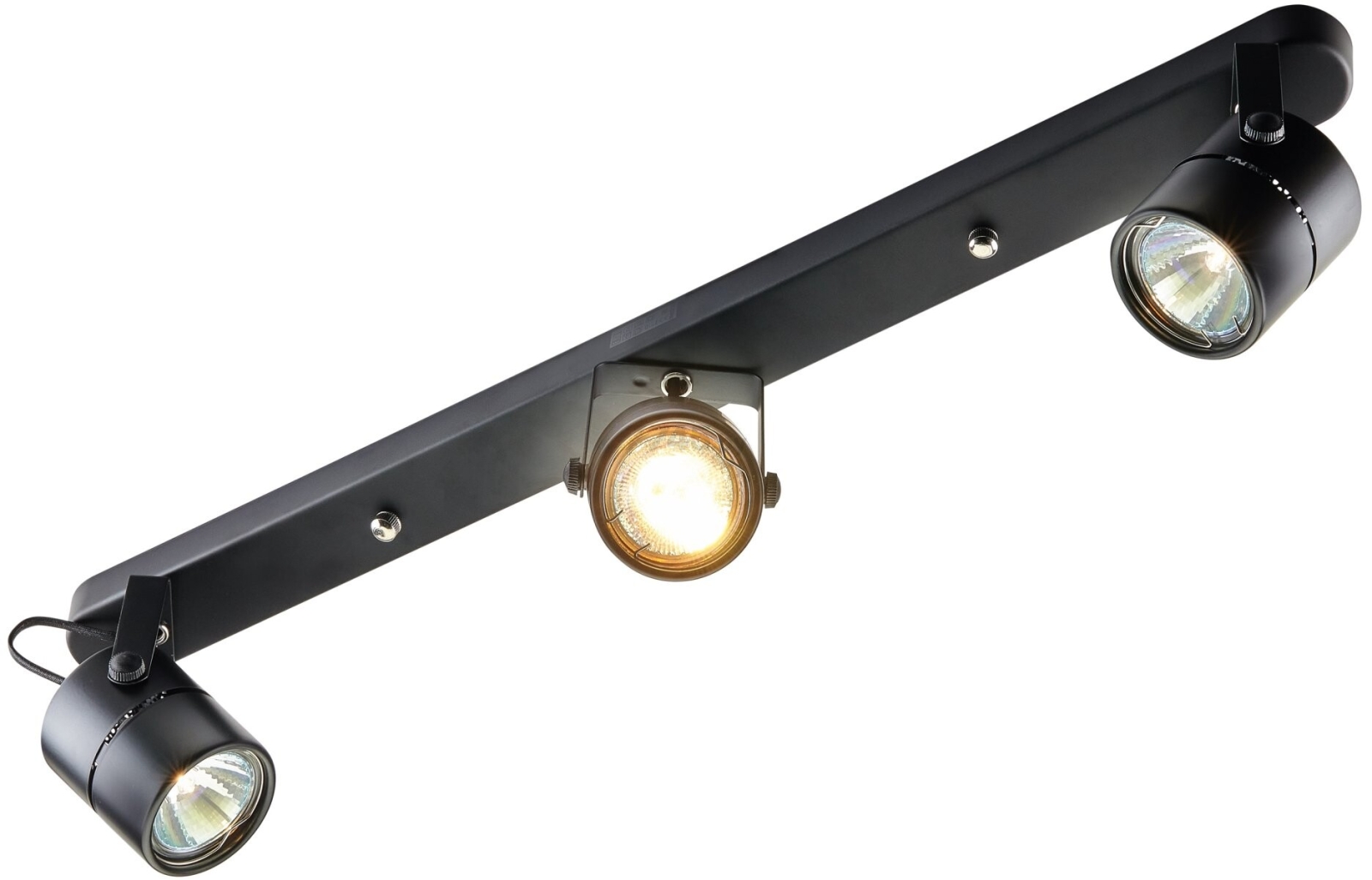 Светильник накладной поворотный GU5.3 3х50 Вт IMEX Simple черный (IL.0005.0200-3) - Фото 2