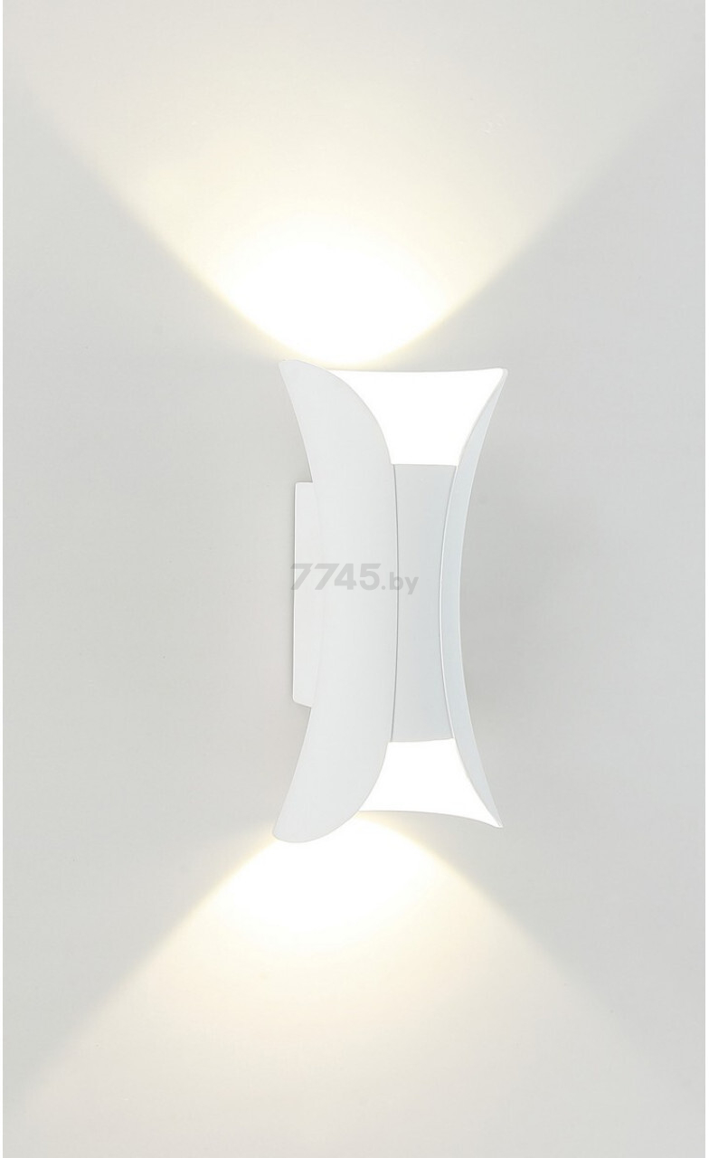 Светильник накладной настенный 2x5 Вт 4000K IMEX Wels белый (IL.0014.0007 WH) - Фото 2